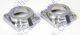 Chrome Bearing Caps For Swing Axle Tubes On 1968 Only Swing Axle - 1 Pair