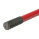 Chromoly Axle For Porsche 930 Cv Joints - 19 1/4 Long For Bus Trans Using 3X3 Trailing Arm