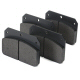 Jamar Performance Replacment Disc Brake Pads - Rectangular Style For 4 Piston Caliper