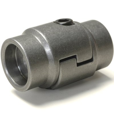UTVDistribution Interlocking Steel Tube Connector Clamp – Fits 1-1/2'' OD Tubing .095/.120 Wall