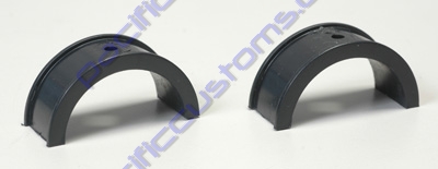 Black Plastic Reducer Insert To Reduce 1.50 Clamps To 1.25 Tube