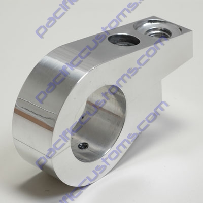 Billet Aluminum Heavy Duty Mount 1/2-20 Threaded Hole For Whip Antennas Or Lights On To 1.50 Tube