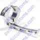 Billet Aluminum Headset Or Helmet Hanger For One Headset Or Helmet Clamps To 1.50 Tube