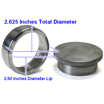 Aluminum Weld On Fuel Filler Neck With Billet Cap For 2 50 Hole