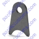 Weld On Large Seat Mount Tab Radiused For 1.50 Tube With 1/2 Id Hole