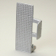 Upright Cast Aluminum Foot Pedal With Foot Rest And Throttle Cable Mount