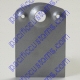 Quarter Turn Fastner 3 Inch Long Plate For Button Without Spring For Sheet Metal