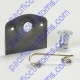 Quarter Turn Fastner Kit For Sheet Metal Includes 0.550 Countersunk Button, Spring, And Plate