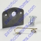 Quarter Turn Fastner Kit For Sheet Metal Includes 0.600 Countersunk Button, Spring, And Plate