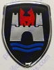 Wolfburg Crest Seat Belt Emblem