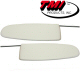 Tmi White Sun Visors For 1958 To 1964 Hard Top Beetle