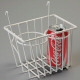 White Retro Looking Wire Storage Basket Cup Holder Fits All Early Vw Bus Up To 1967 Hooks On To The