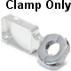 Billet Aluminum Rectangular Mirror Chrome Clamp For AC857816C Mirror On To 1.50 Inch Tubing