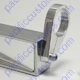 Billet Aluminum 1.50 Tube Clamp On Mounts For 2, 3, Or 5 Panel Mirrors - Polished Finish