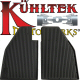 Kuhltek Motorwerks Custom Molded All Weather Floor Mats For Manx Dune Buggy Or 1958 To 1972 Beetle