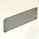 Polished Aluminum Cover Without Holes For Ac903025 Switch Box