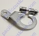 Chrome Distributor Clamp For Bosch 009, Empi 009, Or Pertronix Cast Distributors