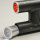 Clear Lense Slip In Led Lights For .095 Wall 1.5 Inch Tube Dual Filament Red Color