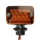 Amber LED Micro Tail Light With Amber Lens - Running And Brake Light