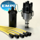 Empi Screamer Kit With Empi Distributor A Black 35,000 Volt Epoxy Coil And Yellow Spark Plug Wires