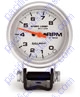 Autometer Sport-Comp Silver 2 5/8 Pedestal Mount Tachometer 8,000Rpm For 4, 6, Or 8 Cylinder Engine