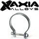 Axia Alloys 2.25 Inch Diameter Silver Anodized Clamp