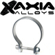 Axia Alloys 2.375 Inch Diameter Silver Anodized Clamp