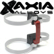 Axia Alloys Black Anodized Quick Release Mount For Fire Extinguishers, Maglite Flashlight, Shovel