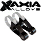 Axia Alloys Black Anodized Full Size Lowarance GPS Side Mounts 2.5 Inch Arms