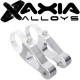 Axia Alloys Silver Full Size Lowarance GPS Side Mounts 2.5 Inch Arms