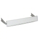 Axia Alloys 17 Inch Panoramic Rear View Mirror Silver Billet Aluminum With Weld On Mounting Tab