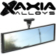 Axia Alloys 9 Inch Panoramic Rear View Mirror Black Billet Aluminum Bolt On
