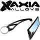 Axia Alloys 9 Inch Panoramic Rear View Mirror Black Billet Aluminum Clamp On 6 Inch Long Arm