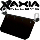 Axia Alloys Black Anodized Solid Black Sun Visor For Sand Rail, Dune Buggy, Baja Bug Or Manx