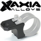 Axia Alloys Black Heavy Duty Whip Antenna Mount 1/2 Inch Hole For Horizontal Tube