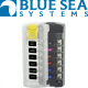 Blue Sea Systems 6 Independent Circuit Blade Fuse Block 30 Amp Max Per Circuit 40 Amp Max Per Jumped