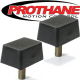 Prothane Urethane Rectangular Flat Bump Stops 13/16 Thick 1-13/16 Long 1-3/8 Wide