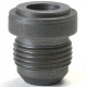 An #10 Male Weld On Steel Bung For Fuel Tanks, Valve Cover Vents, Oil Return Lines, Or Breathers