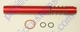Jaycee Enterprises Racing Spring Loaded Push Rod Tubes - Rebel Red