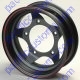 Flat Black Baja Bug Steel Wheel 8 Inch Wide 15 Inch Diameter 5 Lug 205Mm Bolt Pattern 2 Inch Back Sp