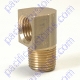 90 Degree 1/8 Npt Male To 3/16 American Inverted Brake Line Female Fitting