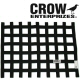 Crow Enterprizes 24 Inch Wide 24 Inch Tall Black Window Net Sfi 27.1 Approved