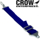 Crow Enterprizes 2 Inch Blue Latch & Link Anti-Submarine Crotch Strap Belt