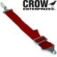 Crow Enterprizes 2 Inch Red Latch & Link Anti-Submarine Crotch Strap Belt