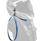 Crow Blue Helmet Restraint Tether Bolts To Helmet And Loops Under Arm Pit To Reduce Neck Fatigue