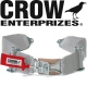 Crow Enterprizes Grey 2 Inch Wide Lap Seat Belt 50 Inches Long With Quick Release