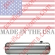 Usa Made Spun Aluminum Custom Fuel Tank 8 Inch Diameter 36 Inches Long End Fill