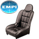 Empi Race Trim Standard Width High Back Black Vinyl With Black Vinyl Back Seat Cover Only