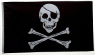 Large 3 X 5 Pirate Skull Flag