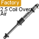 Fox Racing Coil Over Air Shocks 2.00 Body 7.85 Stroke 1.250 Diameter Shaft Only Fill With Nitrogen